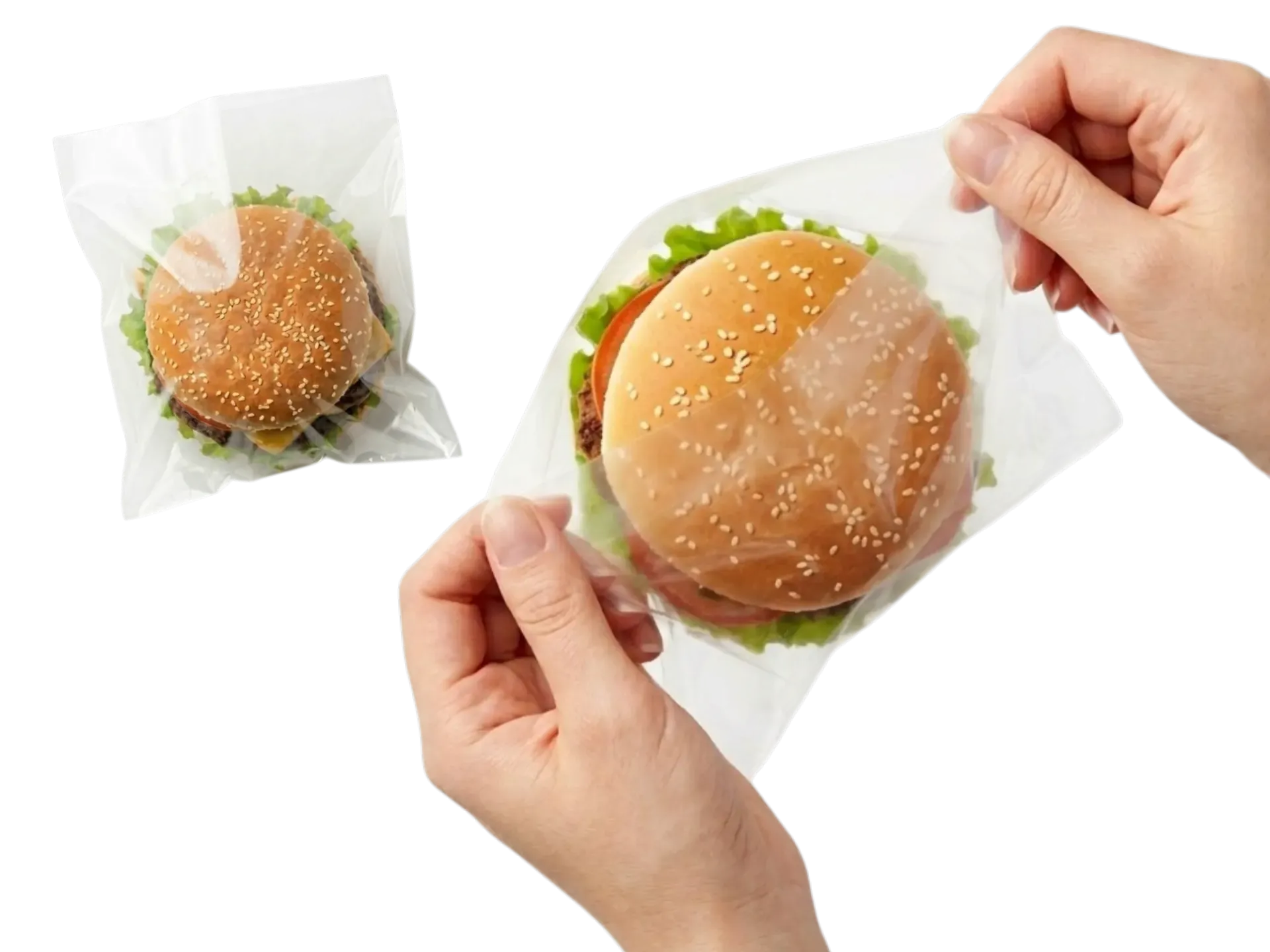 7" x 7"+1.5" Lip 0.85 Mil Sandwich Bags (1000/CS)
