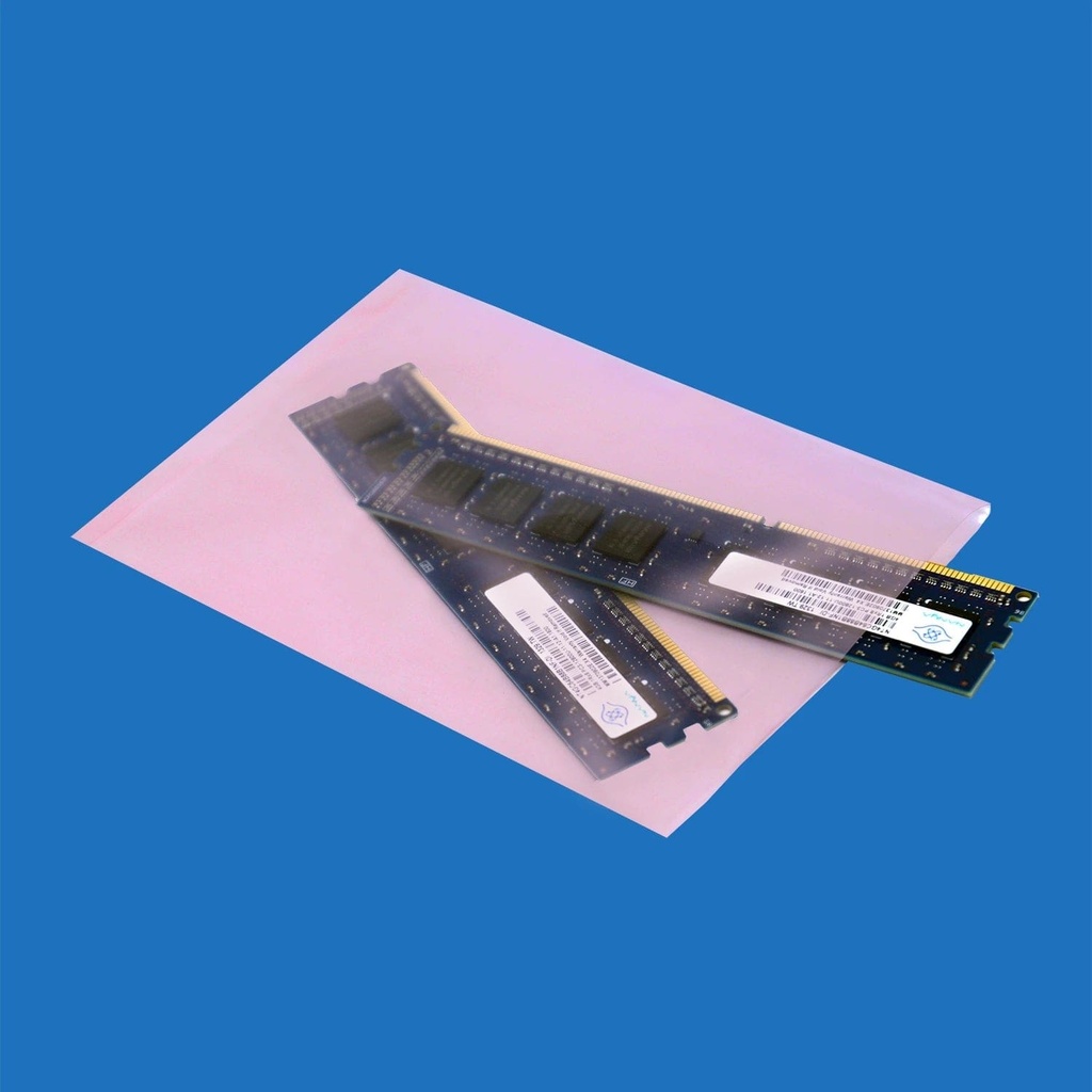 3" x 5" 2 Mil Pink Anti-Static Bags (1000/CS)