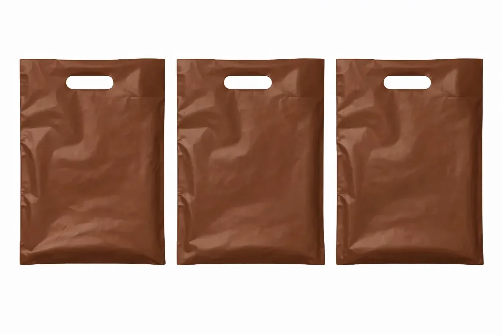 12" x 15" High Density Merchandise Bags (1000/CS) - Brown