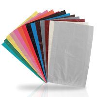 20" x 4" x 30" High Density Merchandise Bags (500/CS) - Red