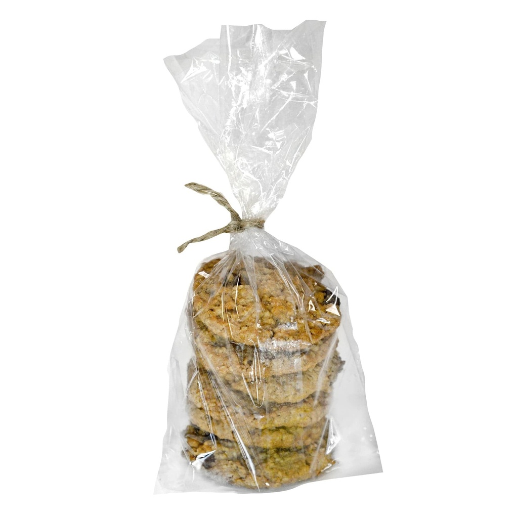 3" x 1.75" x 8.25" 1.5 Mil Gusseted Polypropylene Bags (2000/CS)