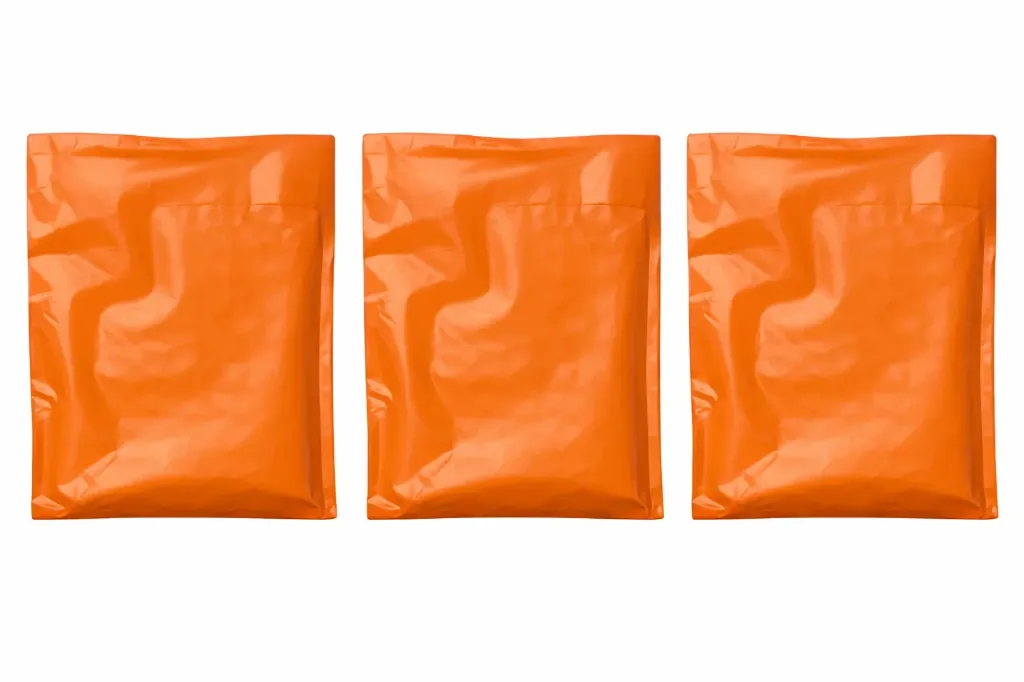 8.5" x 11" HD Merchandise Bags (1000/CS) - Orange