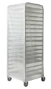 52" x 80" 0.6 Mil HDPE Bun Rack Covers (50/CS)