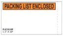 5.5" x 10" Printed "Packing List Enclosed" Envelopes (1000/CS)
