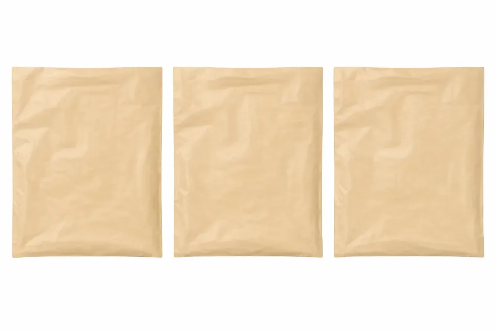 6.5" x 9.5" High Density Merchandise Bags (1000/CS) - Buff