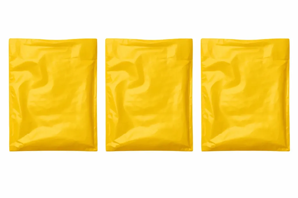 6.5" x 9.5" High Density Merchandise Bags (1000/CS) - Yellow