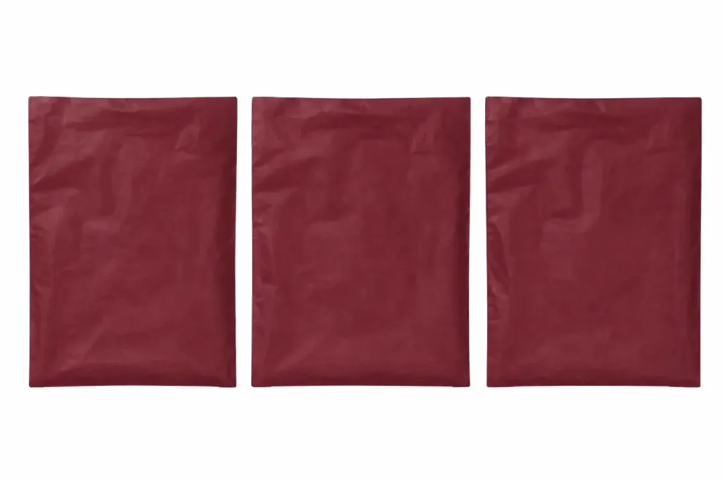 6.5" x 9.5" High Density Merchandise Bags (1000/CS) - Burgundy