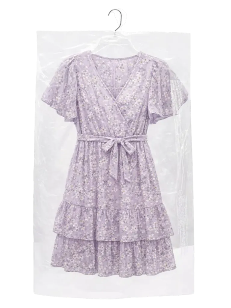 20" x 36" 0.35 Mil Clear Garment Cover